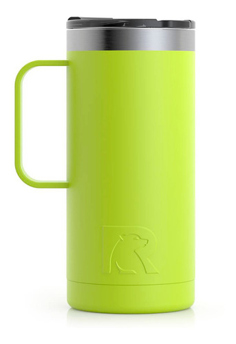 Imagen 2 de 9 de Taza Termica De Viaje Rtic, Citrus Matte Con Tapa ,16oz Pc