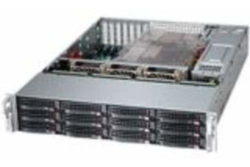  Superchassis 2u Rackmount Server Chasis, Negro Cse-826ba-r1