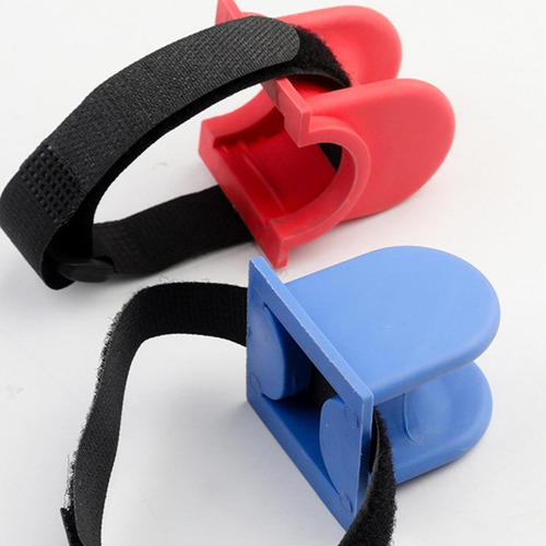 Soporte Para Caña De Pescar Con Clip En Un Azul Con Forma