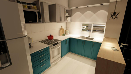 Imagen 5 de 9 de Duplex A Estrenar - 3 Ambientes - Moron Sur - Venta - Permuta