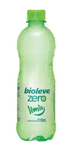 Kit 12 Refrigerante Bioleve Zero Limão 510ml