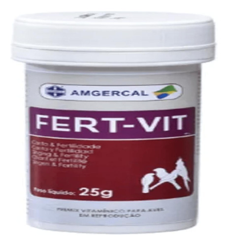 Fert-vit Original 25g - Premix Vitamínico Para Aves