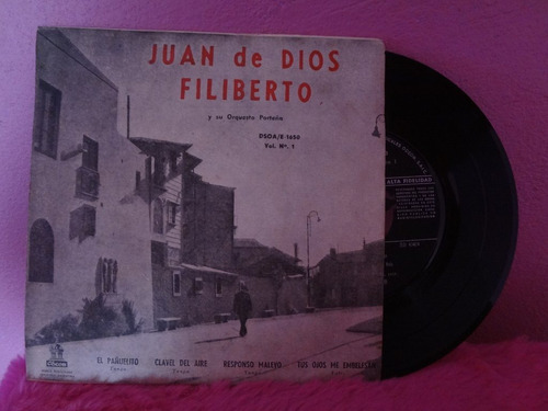 Juan Filiberto De Dios Y Su Orquesta Porteña Vinilo Simple