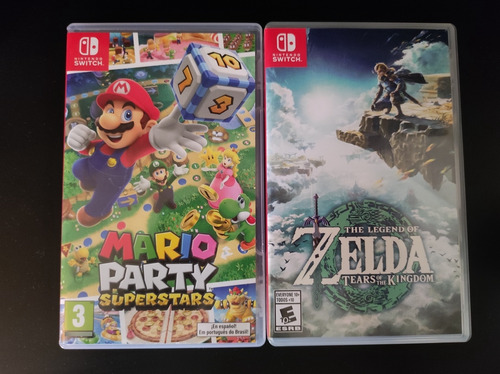 Zelda Tears Of The Kingdom Mario Party Superstars Switch 