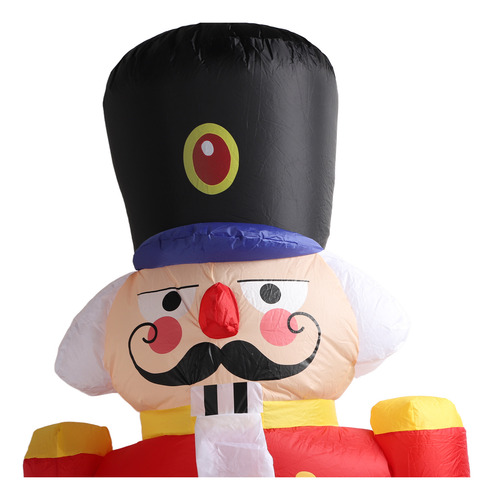 Soldado Inflable De Navidad De 7 9 Pies De Fibra De