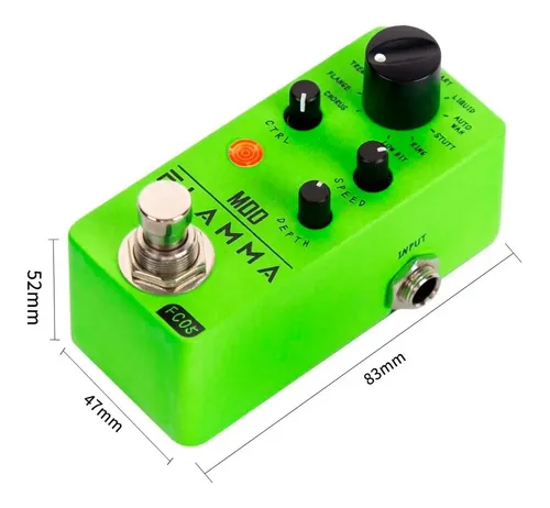 Pedal Mini Guitarra Flamma Modulation Fc05 | Frete grátis