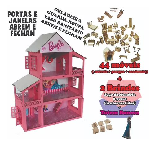 MONTANDO A CASA GIGANTE DA BARBIE - DREAM HOUSE 