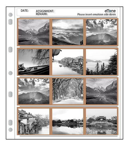 Hojas De Archivo Etone De 100x12 Cm Para 120 Páginas