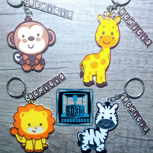 20 Llaveros 3d Plimplim + Dije - Souvenir Infantil