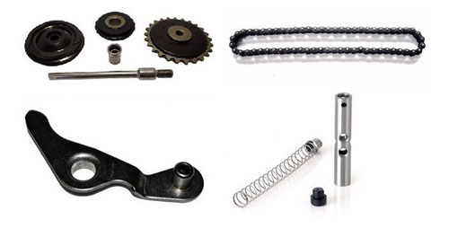 Kit Distribucion Gilera Smash 110 C/flautin, Cadena Y Tensor