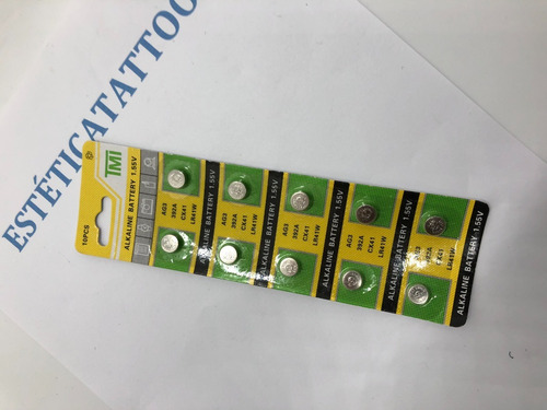 Vinte Baterias Alcalinas Ag3 Sr41sw Cx41 Sr736 Sr41 384/392