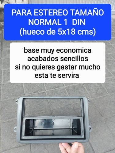 Base Frente Economico Estereo 1 Din Toledo  2013 2014 2015