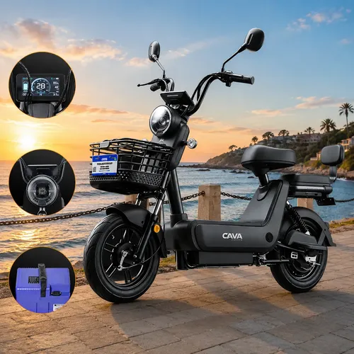 Bicicleta Elétrica Cavalletta C2 Removível 48v 65km 750w - R$ 5.182,91