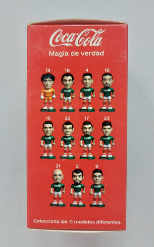 Cabezones Coca Cola Mundial Qatar 2022 Guillermo Ochoa Y Más (Usado)