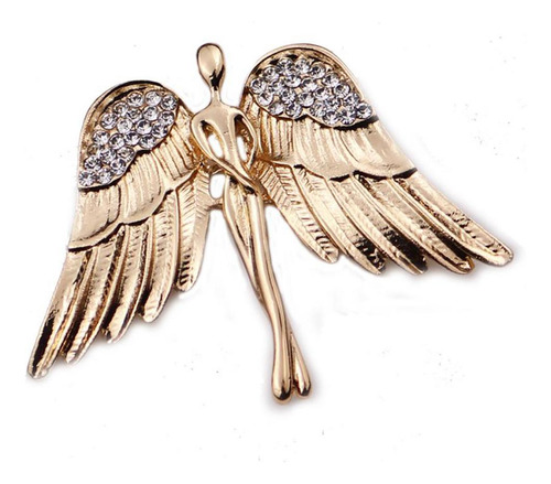 J Broche De Cristal Encantador 2 Piezas