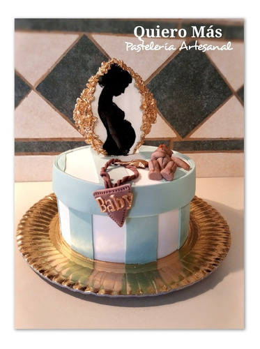 Imagen 10 de 12 de Torta 1/2 Kilo Decorada Personalizada (de 4 A 6 Porciones)