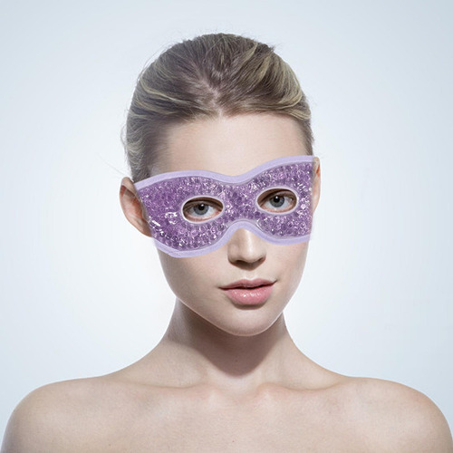 Mascarilla De Gel Para Ojos, Mascarilla Fría Y Violeta