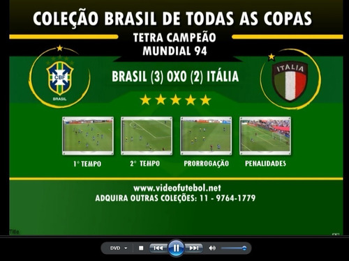 Imagem 7 de 7 de Dvd Documentário Jogos Da Copa Do Mundo 1994 E 2002 - (10dvd