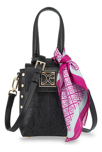 Bolsa Briefcase Cloe Ladasi Chico Color Negro