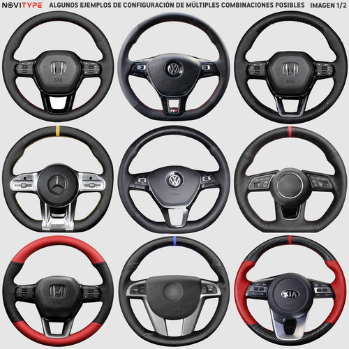 Funda Cubre Volante Chevrolet Spark 2011-2020 Piel Autentica
