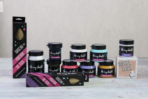 Imagen 10 de 10 de Pintura De Tiza - Oh My Chalk 110 Cc Mango - Xion Store