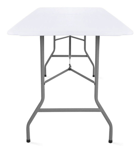 Imagen 4 de 9 de Mesa De Camping 1.80 Plegable Valija De Plástico