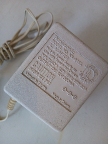 Adaptador De Corriente Panasonic 12v (Usado)