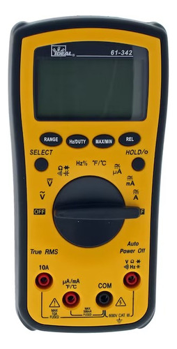 Ideal 61-342 Test-pro Multímetro Digital W/trms, Temp 