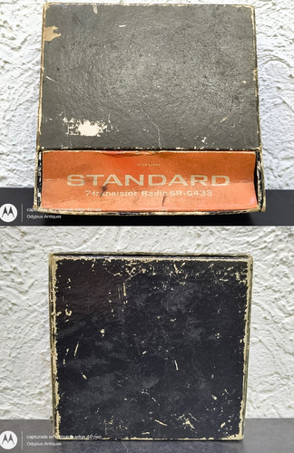 Mini Radio Antiguo Standard 7 Transistores Sr-g433 En Caja (Usado)