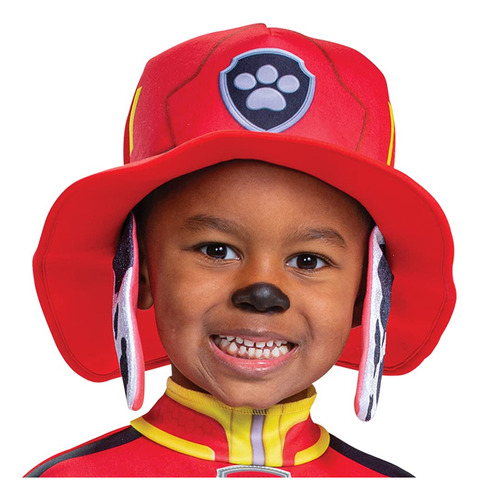Mono Con Disfraz De Marshall De La Patrulla Canina Para Niño