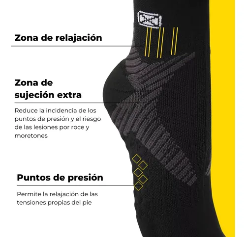 Pack X2 Medias Sox Compresión Intermedia 15-20 Deportiva