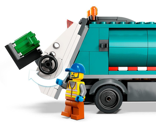 Kit De Construcción Lego City Camión De Reciclaje 60386