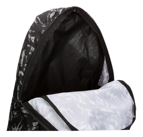 Mochila Puma Phase Aop Negro Compartimento Con Zipper