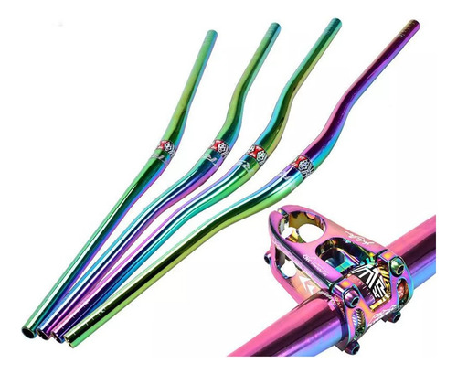 Aa . Mesinha Camaleão Avanço Alumínio Leve 800mm Bike Riser