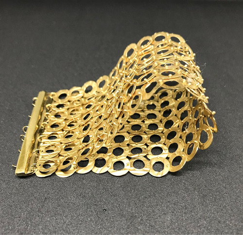 Pulseira Em Ouro Amarelo - Maravilhosa!!