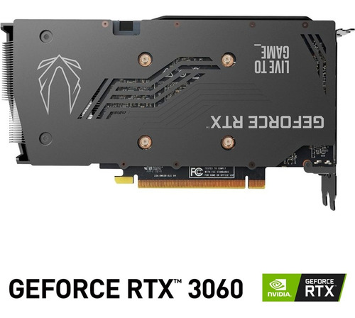 Imagen 5 de 6 de Tarjeta De Video Zotac Rtx 3060 Twin Edge 12gb Gddr6 Lhr