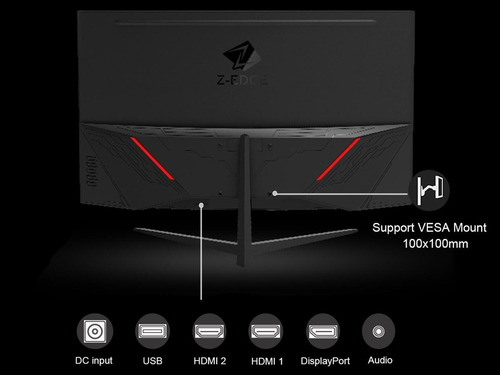 Monitor Z-edge Ug32 + Regalo Multicontacto Spr Picos