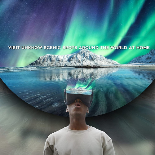 Lentes Realidad Virtual 360 Destek Para Celular Con Control