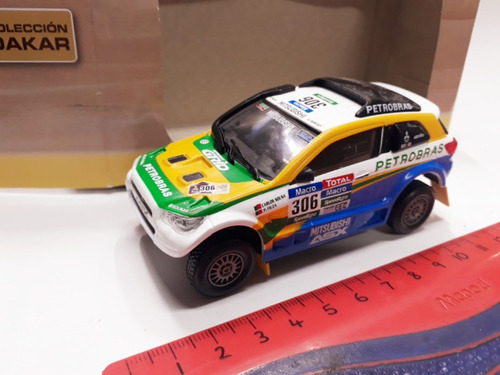 Colecc Rally Dakar 1/43 Mitsubishi Asx Racing 2015 Petrobras