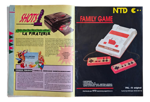 Revista Action Games N°3 Sonic Y Mario (Usado)