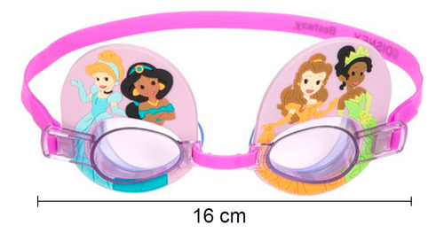 Goggles Gafas De Natacion Princesas Alberca Niñas 3 - 5 Años