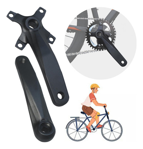 Juego De De Bicicleta 104 Bcd Reparación De Bielas 170 Mm .