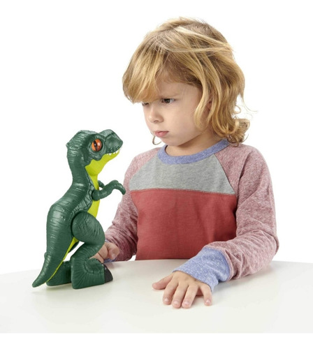 Dinosaurio Imaginext Xl T Rex Jurassic World De Fisher Price