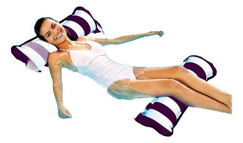 Aqua Original 4 En 1 Monterey Hammock Flotador De Piscina...