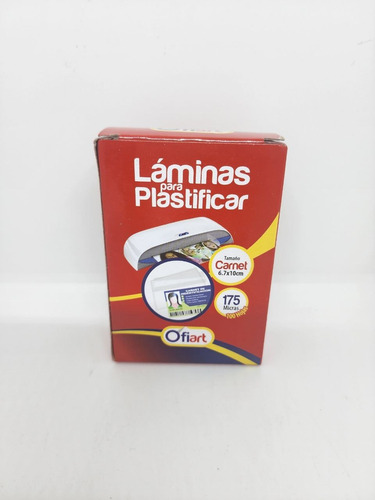 Laminas Para Plastificar Carnet