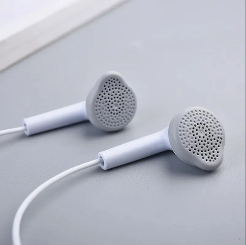 Kit 2x1 Auriculares Blancos Para Samsung Jack 3.5 Libres Blanco