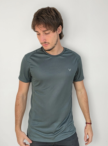 Remera Dry Fit Deportiva Hombre Entrenamiento Premium