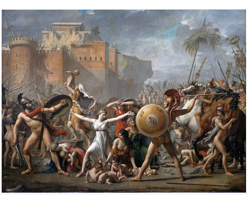 Rompecabezas Las Sabinas Jacques-louis David 1500 Pz Ricordi
