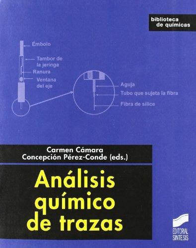 Libro Análisis Químico De Trazas De Carmen Cámara Concepción