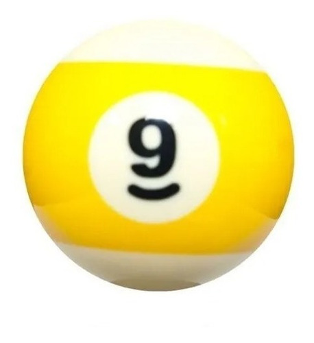 Bola De Pool Numero 9